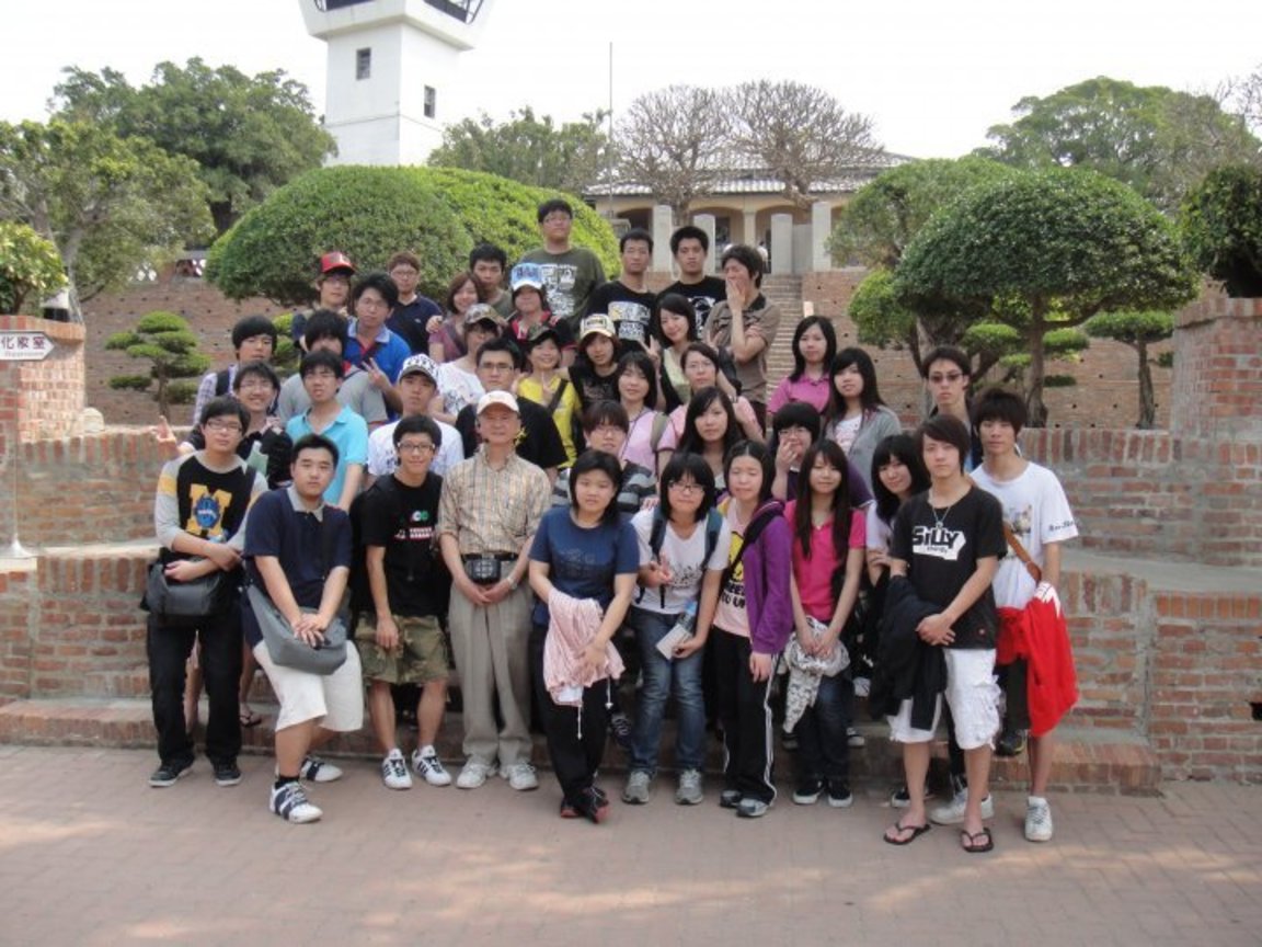 大二與班上參觀安平古堡