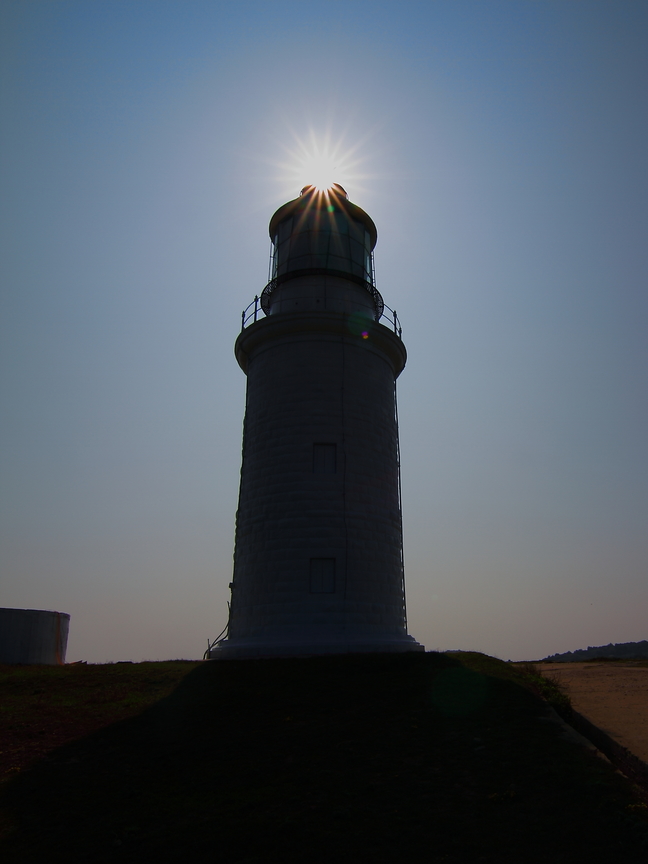 東莒。燈塔。太陽