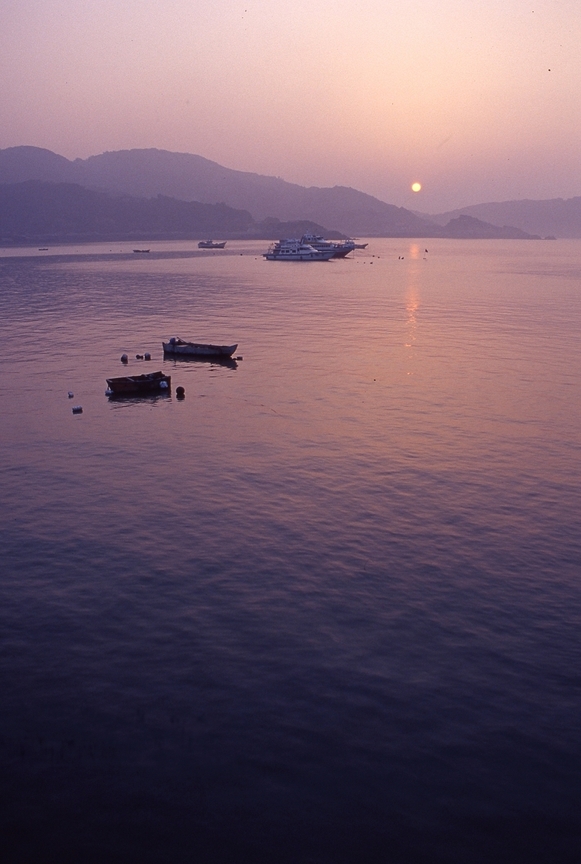 福澳港夕陽