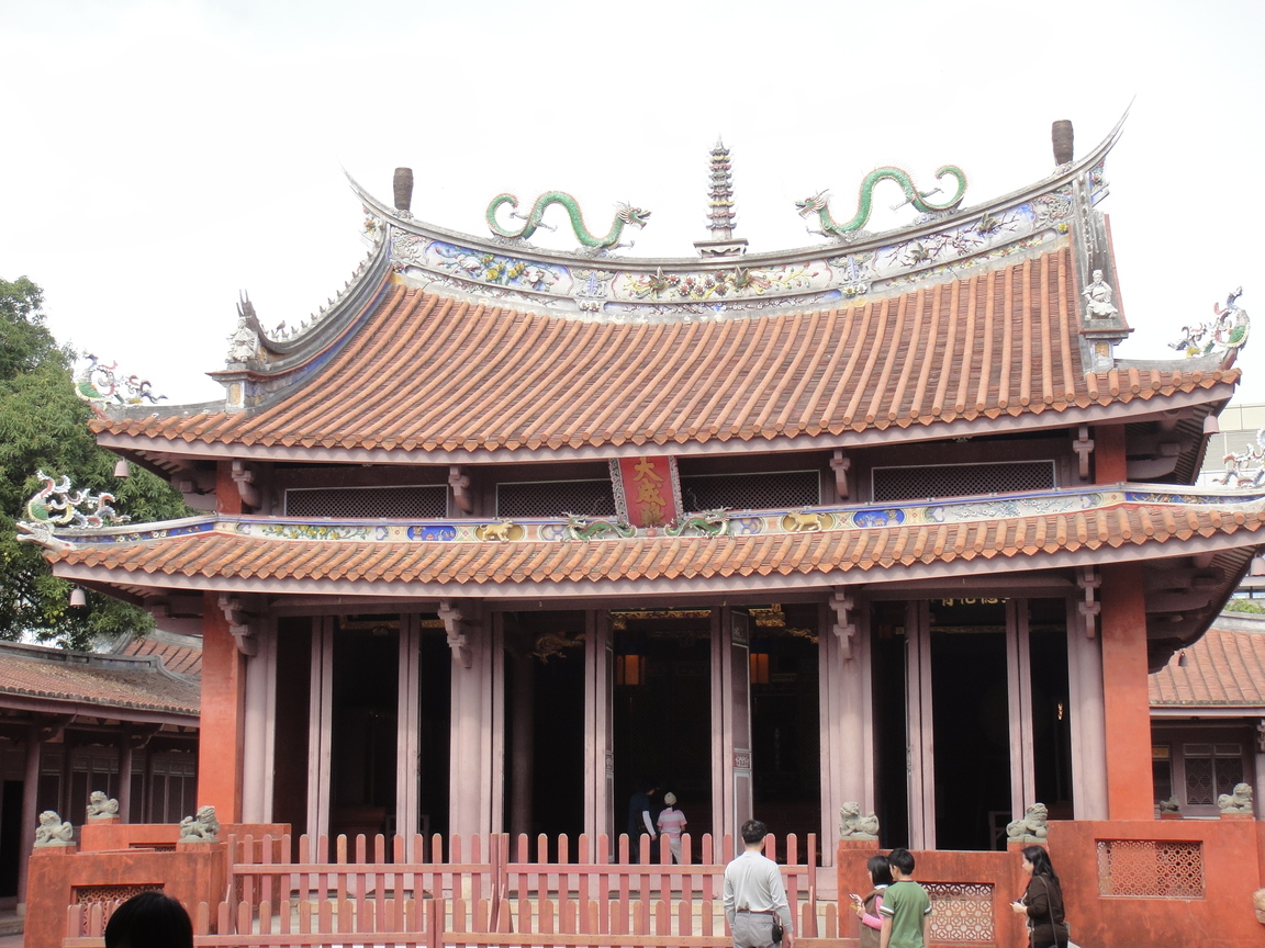 孔廟內的大成殿