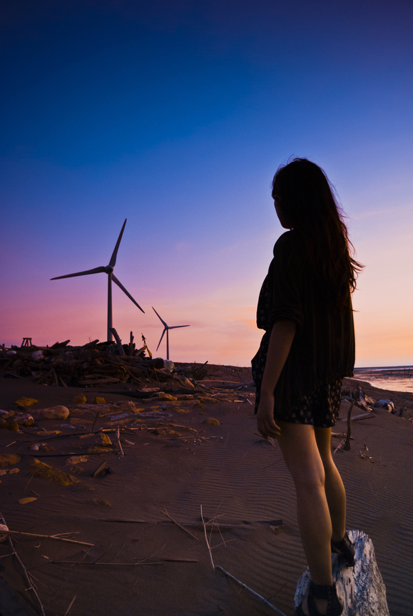 桃園縣觀音鄉-觀音工業區沿海