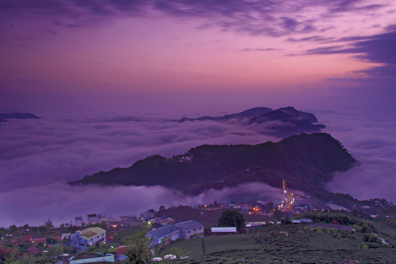 嘉義縣 阿里山鄉 石棹村 雲海之美