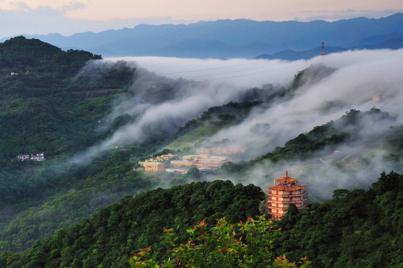 新北市石碇區-二格道雲瀑之晨