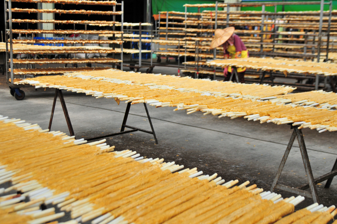 雲林縣西螺鎮-曬豆皮