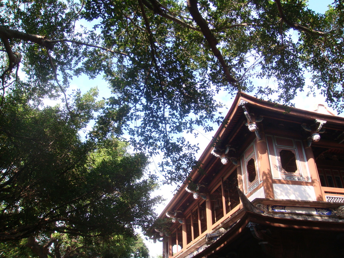 新北市板橋區-林家花園來青閣一角