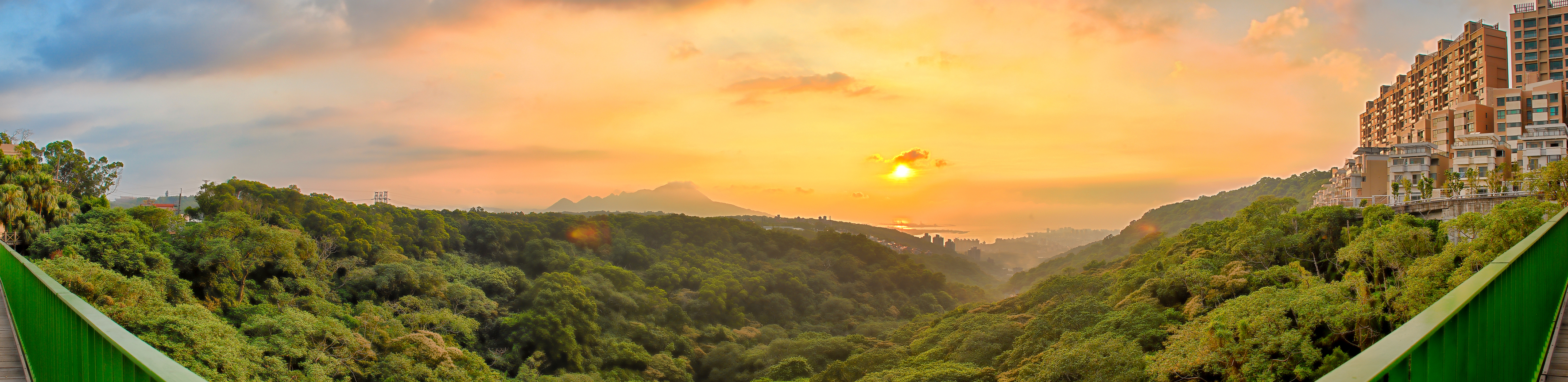 新北市淡水區 - 小坪頂夕陽