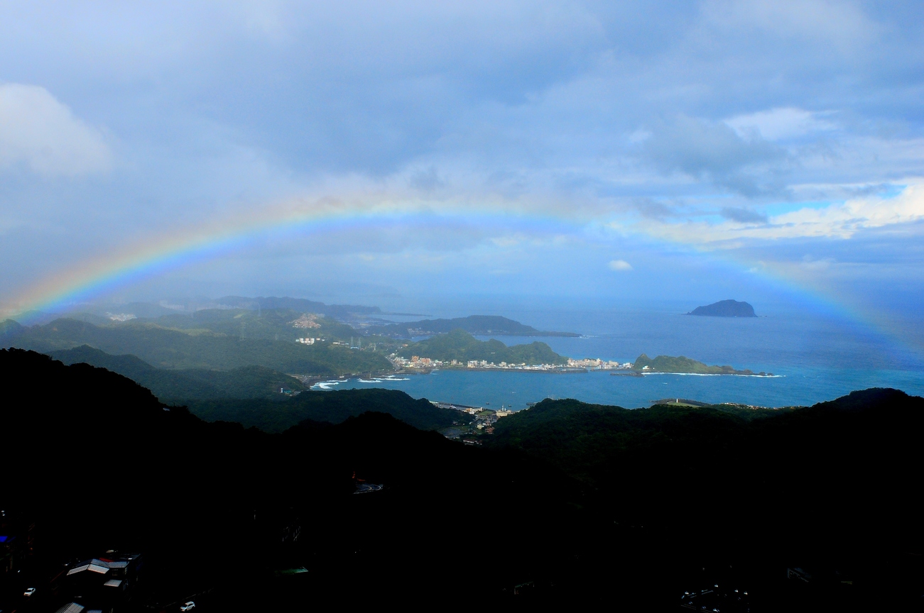新北市瑞芳區-驚見彩虹