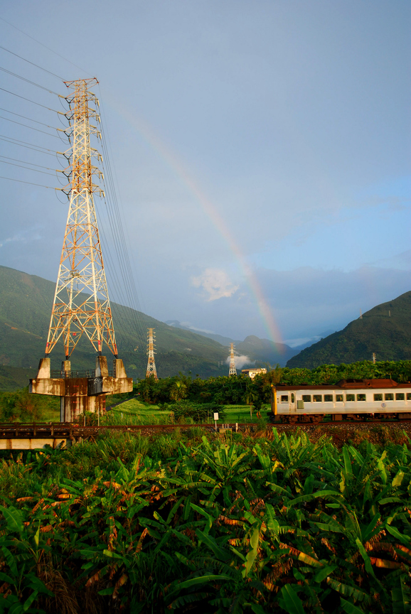 花蓮縣吉安鄉－木瓜溪橋上