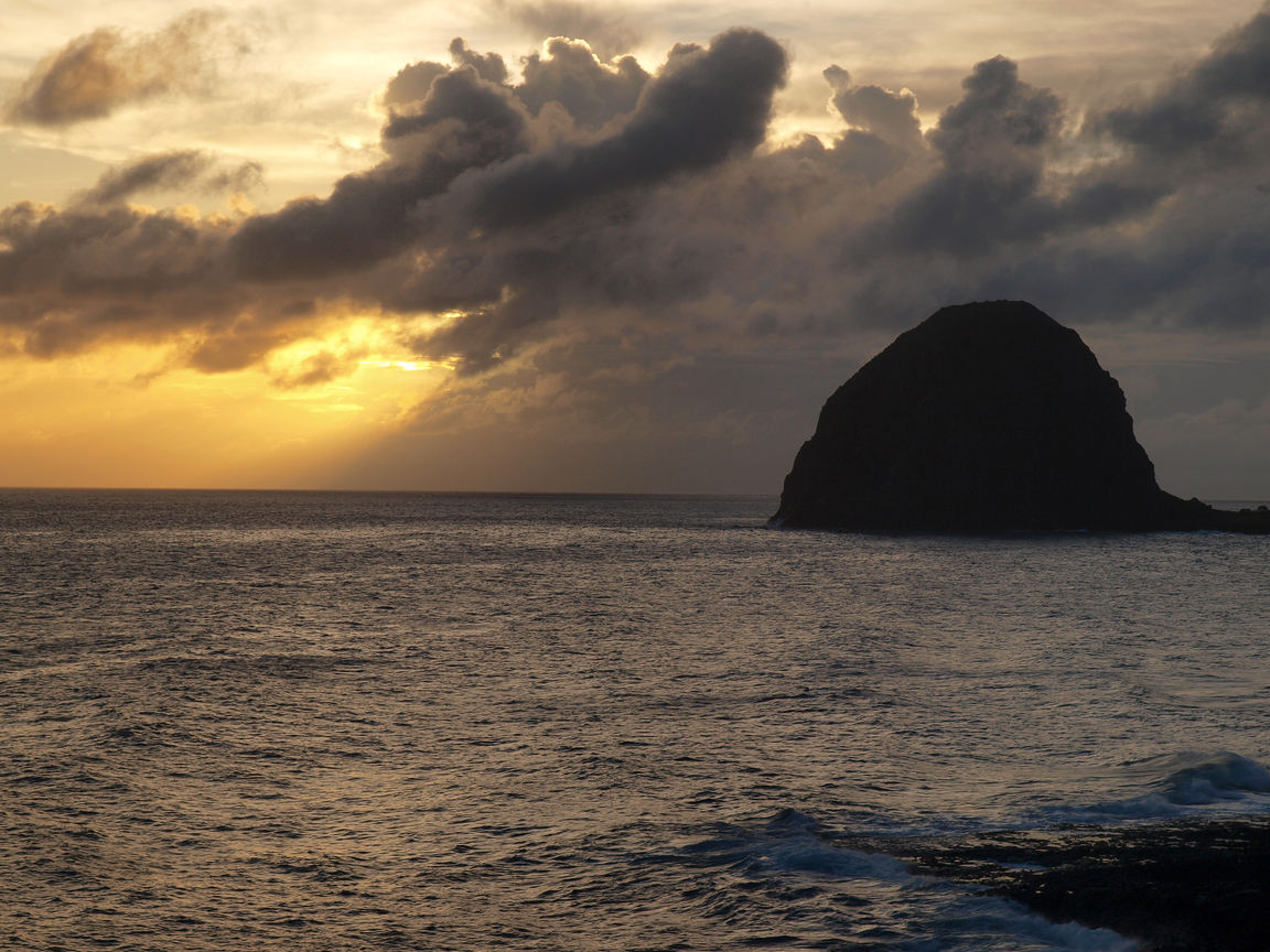 夕照饅頭山