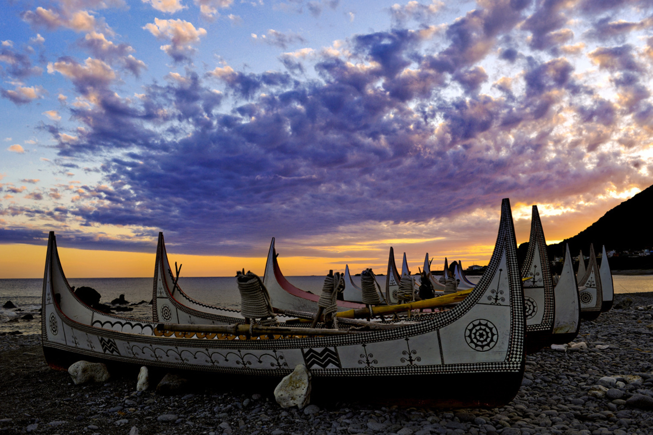 夕彩翻騰八代灣