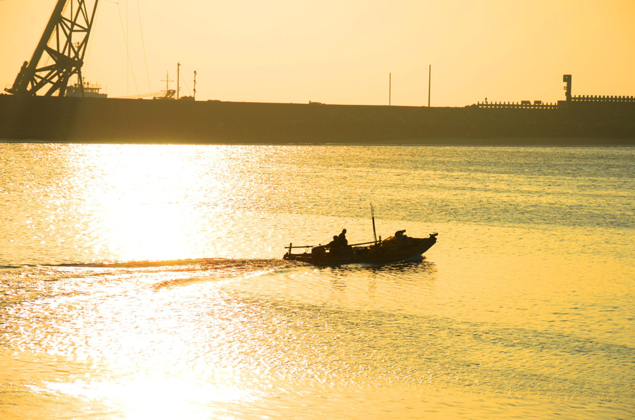 黃昏漁民