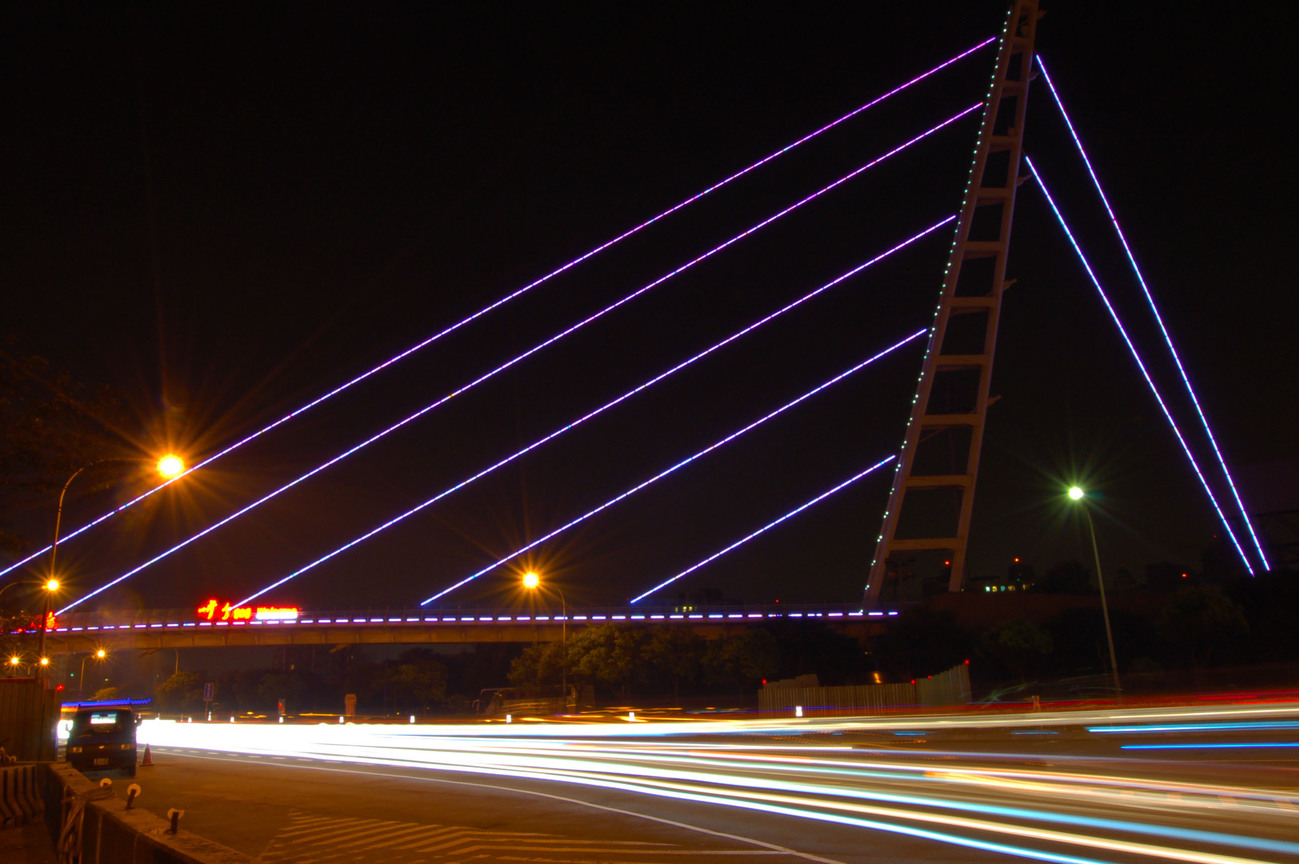 新竹縣竹北市-斜張橋