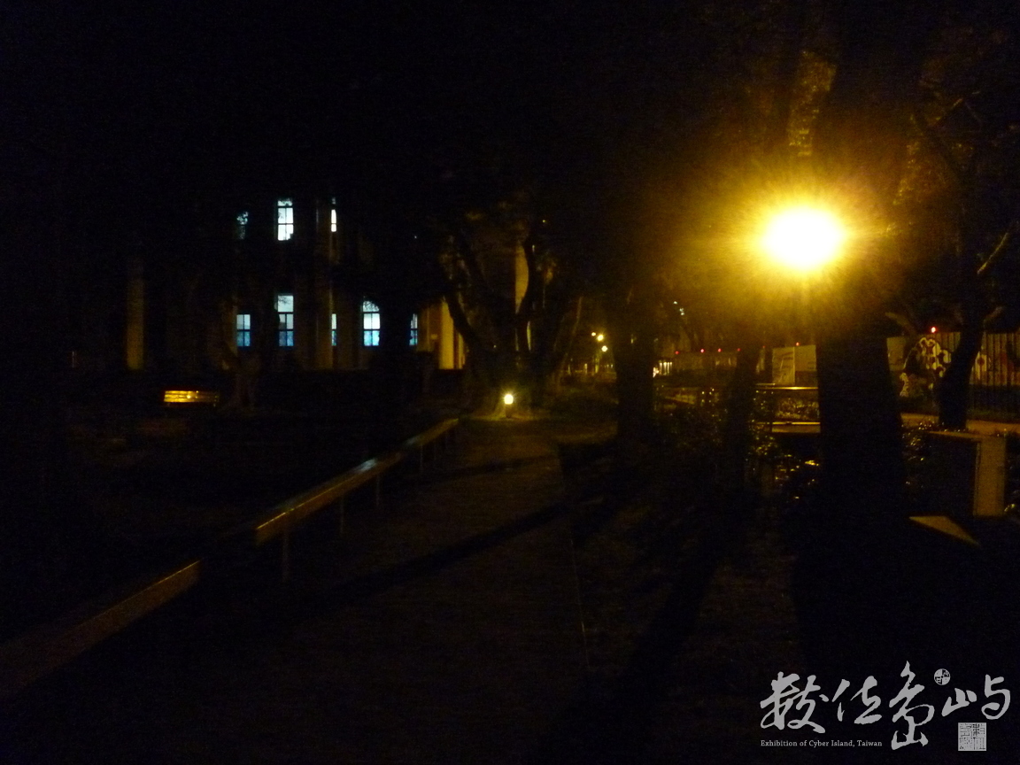 中央大學夜景
