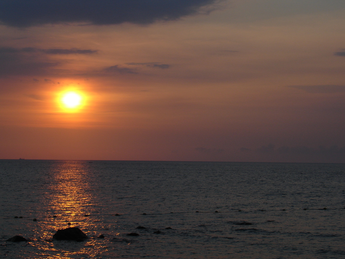 新北市三芝夕陽