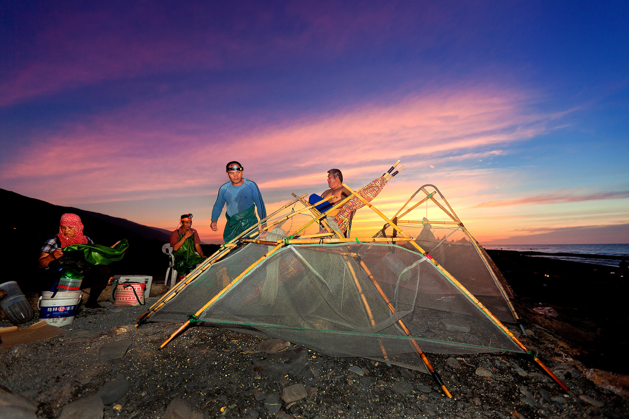 台東縣大武鄉-捕魚人