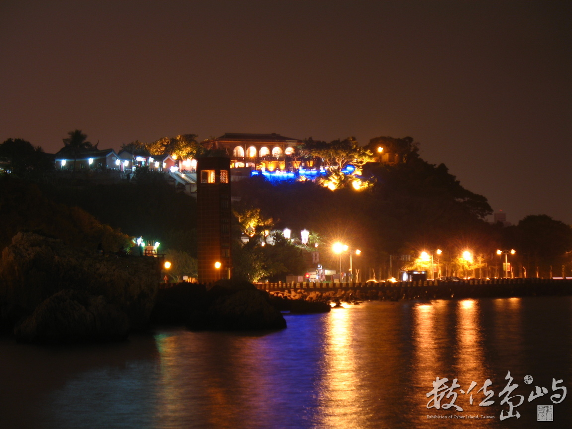 高雄市鼓山區--西灣夜景