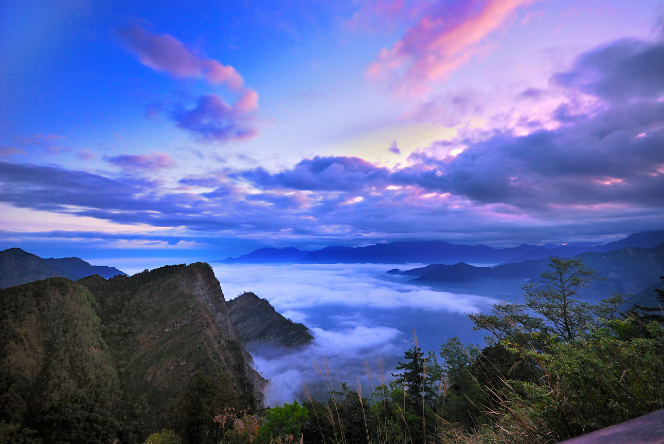 嘉義縣阿里山鄉-祝山雲海