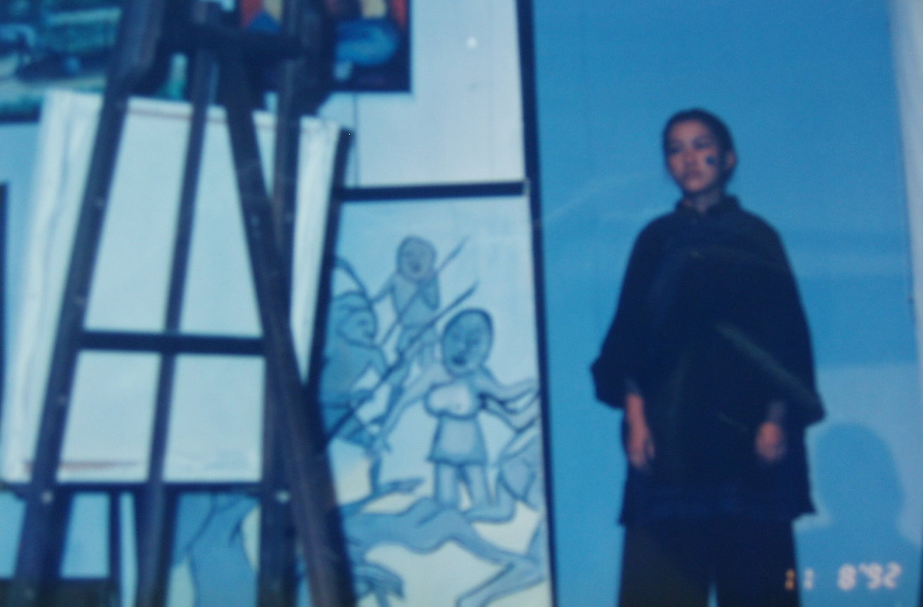 一根新竹的素描