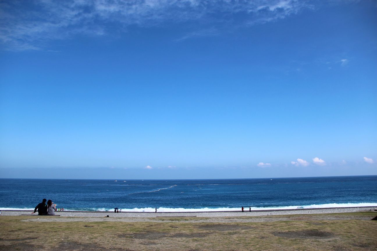 我們一起看花蓮七星潭海岸