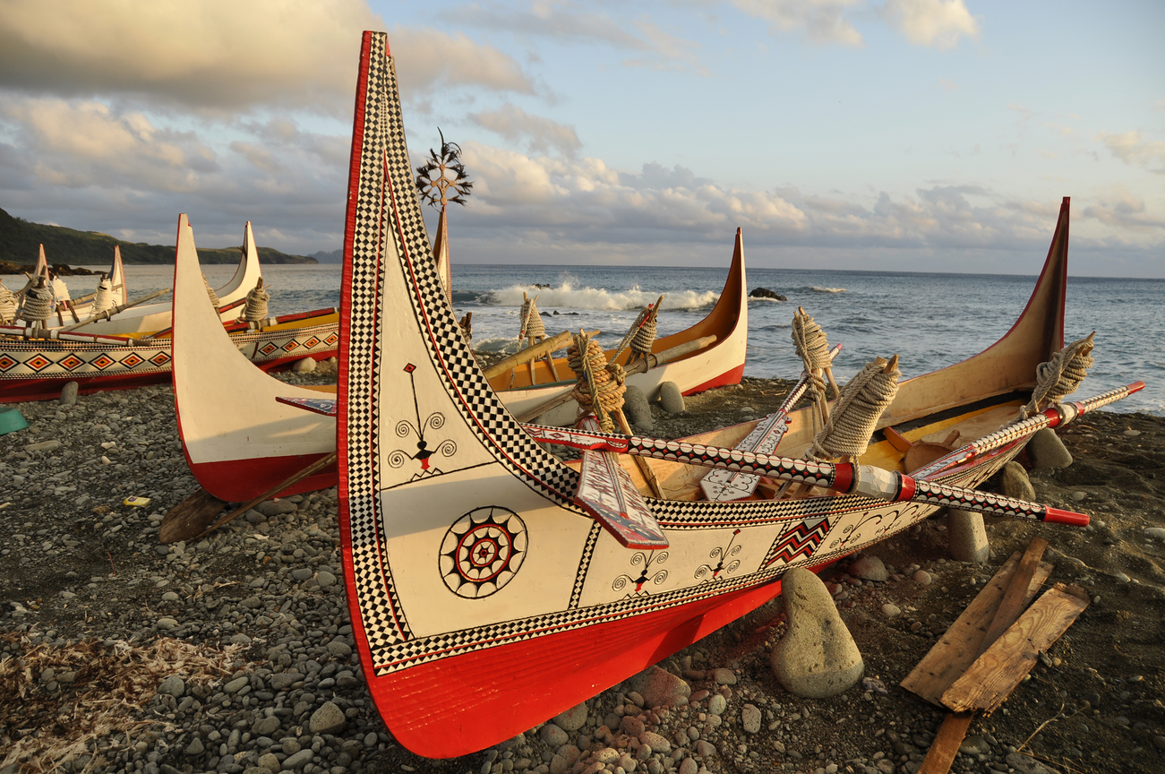 八代灣的拼板舟