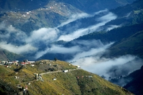 福壽山上之山嵐層疊