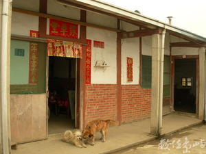 秀麗農莊保有原有的老厝的樸實風貌