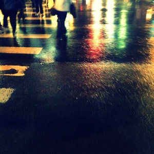 下雨,快跑
