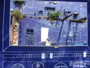 漫步在台南海安路