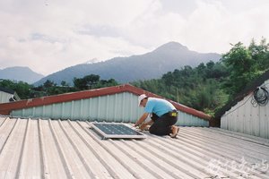 安裝太陽能設備/2015/大同部落