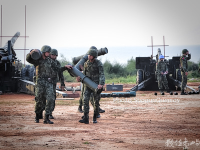 20150908金門聯信操演之火砲射擊