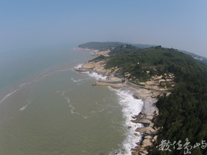 金門天眼部隊 20150713空拍金門翟山坑道後花園