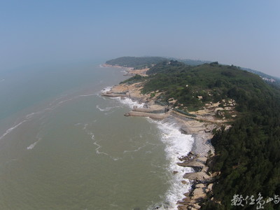 金門天眼部隊 20150713空拍金門翟山坑道後花園
