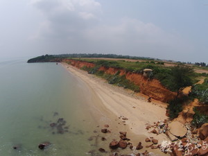 金門天眼部隊 20150714空拍金門北山斷崖播音站