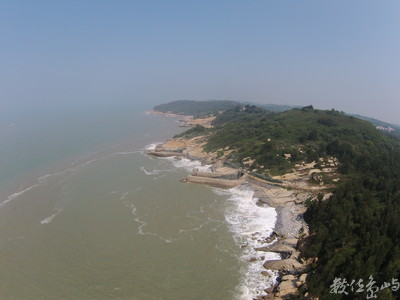 金門天眼部隊 20150713空拍金門翟山坑道後花園