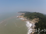 金門天眼部隊 20150713空拍金門翟山坑道後花園