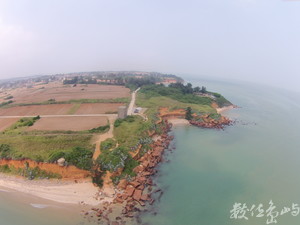 金門天眼部隊 20150714空拍金門北山斷崖播音站