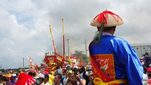 2015西港乙未香科燒王船