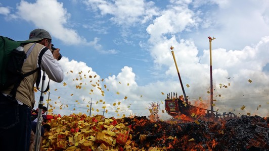 20150601西港乙未香科燒王船