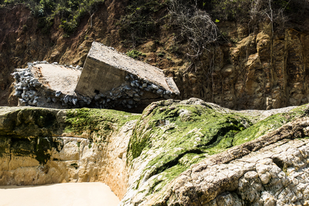 烈嶼青岐南山頭綠石槽