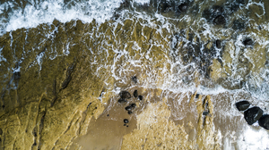 烈嶼青岐南山頭綠石槽