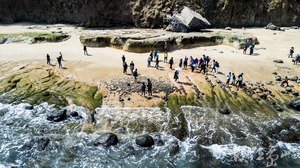 烈嶼青岐南山頭綠石槽