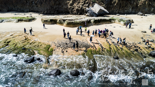 烈嶼青岐南山頭綠石槽