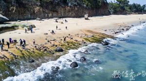 烈嶼青岐南山頭綠石槽
