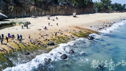 烈嶼青岐南山頭綠石槽