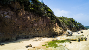 烈嶼青岐南山頭綠石槽