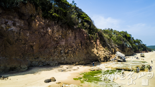 烈嶼青岐南山頭綠石槽