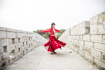 浯島申家班萬安夫人漢服外拍