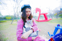 金門林務所女網紅男鮮肉打卡心熱點之歡樂搖滾搖搖馬