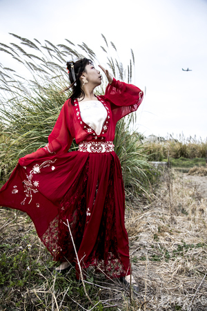 浯島申家班萬安夫人漢服外拍