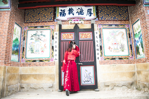 浯島申家班萬安夫人漢服外拍